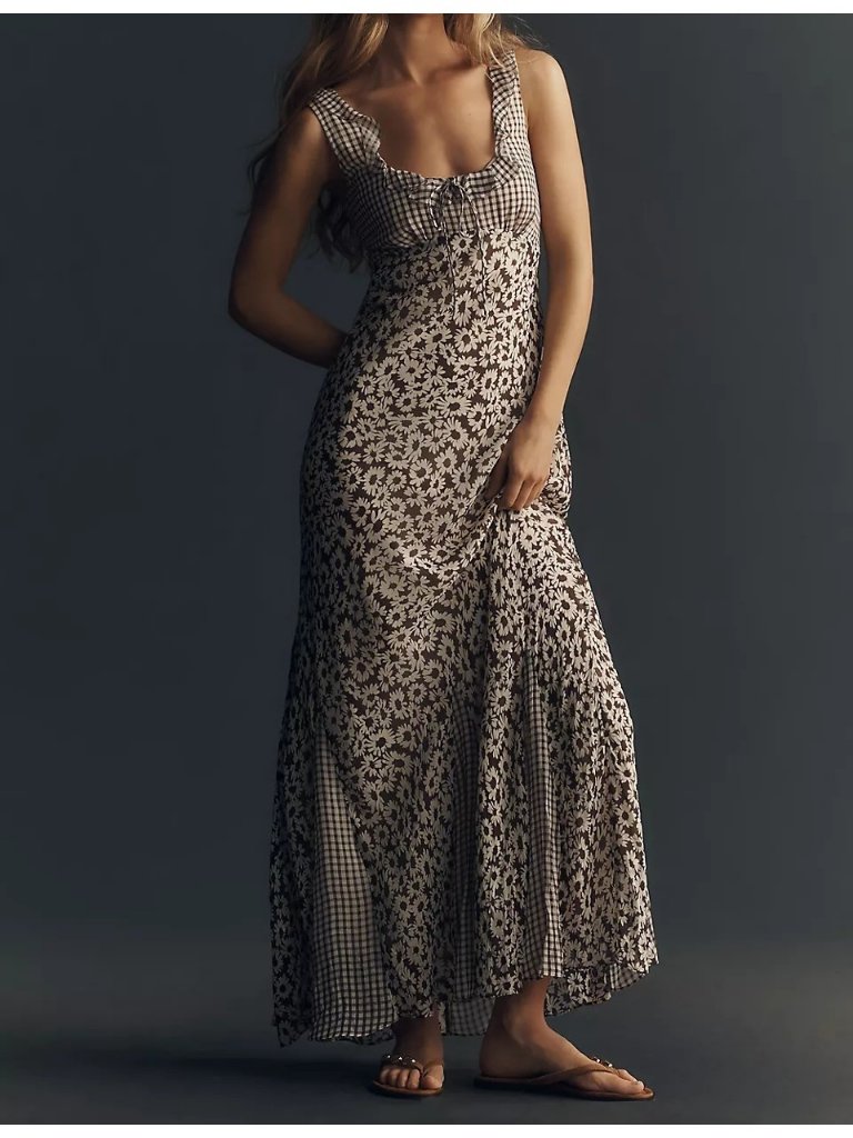 Rails Dahlia Maxi Dress Boho Chic Cottagecore Feminine Vintage Prairie Womens S